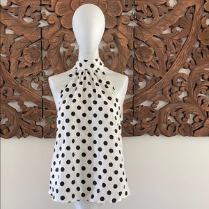 Polkadot Business Casual Top